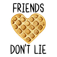 Friends Don't Lie Funny Waffle Heart Love For Best Youth Tee | Artistshot