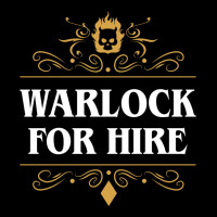 Warlock For Hire Zipper Hoodie | Artistshot