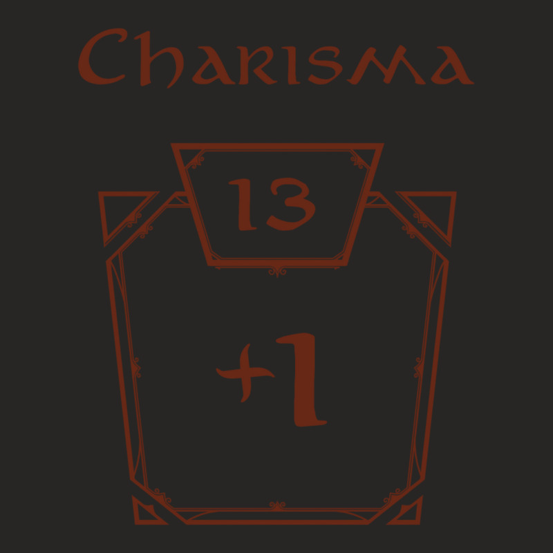 13 Charisma Outline Ladies Fitted T-Shirt by wronazeinerl | Artistshot