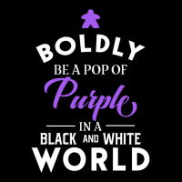 Purple Meeple Boldly Be A Pop Of Color Board Games Unisex Jogger | Artistshot