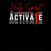 Holy Spirit Activate T Shirt Fleece Short | Artistshot