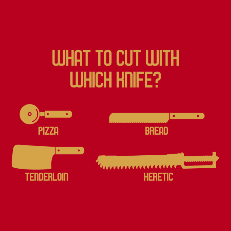 What To Cut With Which Knife Funny Wargaming Meme Classic T-shirt by fiquetenesaz | Artistshot