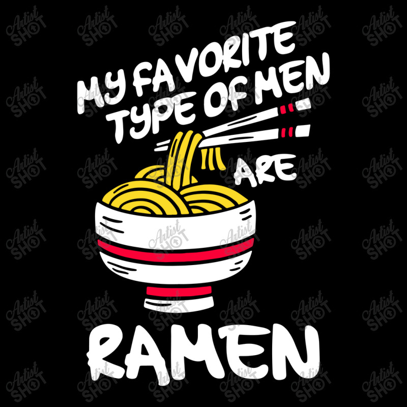 My Favorite Type Of Men Are Ramen Cropped Sweater by skw art | Artistshot