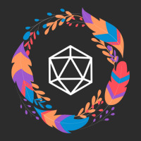 Rainbow Boho Polyhedral D20 Dice Tabletop Rpg Gami Exclusive T-shirt | Artistshot