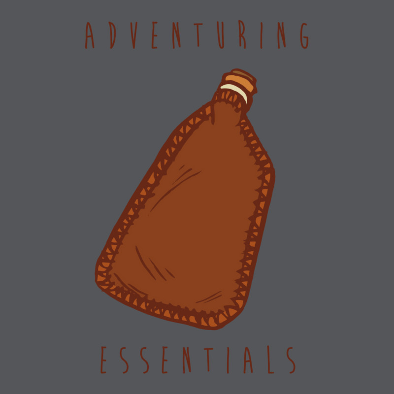 Adventuring Essentials Waterskin Ladies Fitted T-Shirt by ehrdokesl | Artistshot