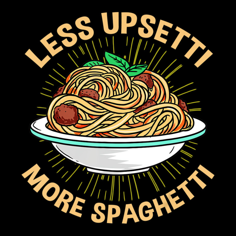 Less Upsetti More Spaghetti Italian American T Shi Graphic Youth T-shirt by bonne | Artistshot