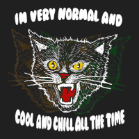 Angry Cat Iâ€™m Very Normal And Cool And Chil Ladies Polo Shirt | Artistshot