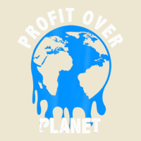 Profit Over Planet Environmental T Shirt Cropped Hoodie | Artistshot