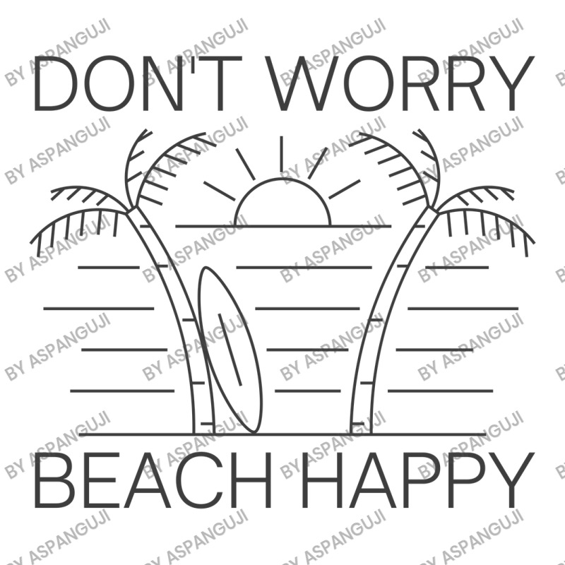 Don't Worry Beach Happy Men's T-shirt Pajama Set by Aspanguji | Artistshot