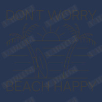 Don't Worry Beach Happy Men Denim Jacket | Artistshot