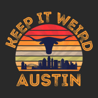 Austin, Texas Keep It Weird Longhorn Sunset T Shir Printed Hat | Artistshot