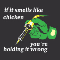 If It Smells Like Chicken You're Holding It Wrong Vintage Short | Artistshot