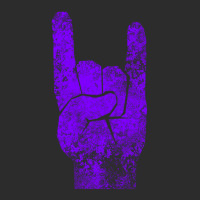 Heavy Metal Satan Horns Violet Antiqued 1 Exclusive T-shirt | Artistshot