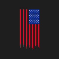 American Flag And The Blood Of Freedom Classic T-shirt | Artistshot