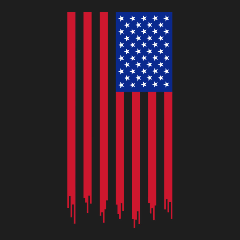 American Flag And The Blood Of Freedom Classic T-shirt by Alamy | Artistshot