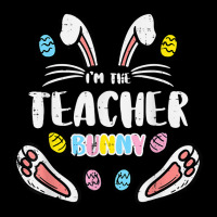 Im The Teacher Bunny Cute Easter Matching Family Rabbit T Shirt Adjustable Cap | Artistshot