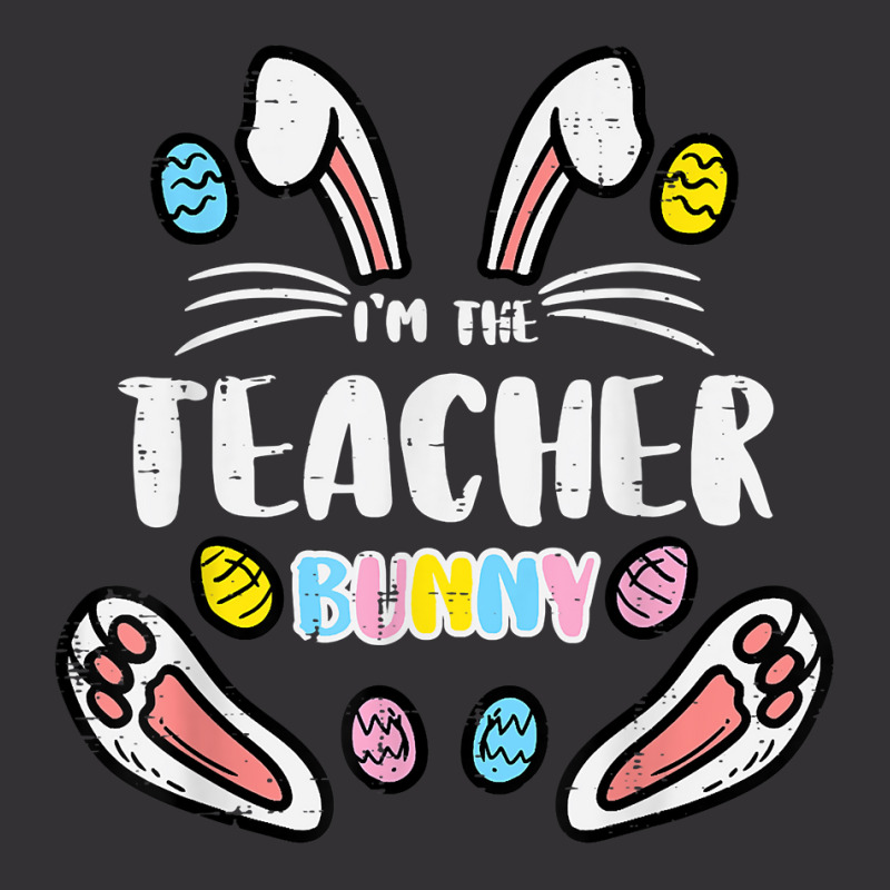 Im The Teacher Bunny Cute Easter Matching Family Rabbit T Shirt Vintage Short by TeaMenShop | Artistshot