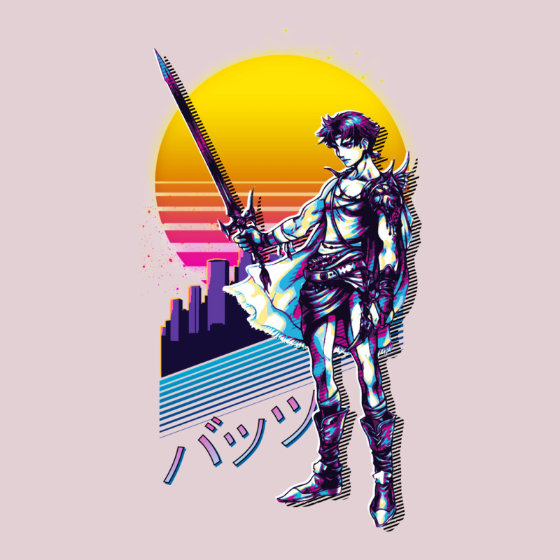 Final Fantasy V 5   Bartz Retrowave Ladies Fitted T-Shirt by suardlakiof | Artistshot