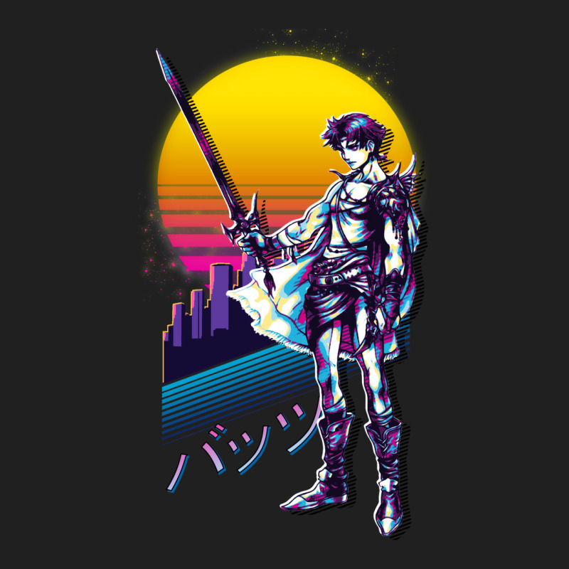 Final Fantasy V 5   Bartz Retrowave Ladies Polo Shirt by suardlakiof | Artistshot