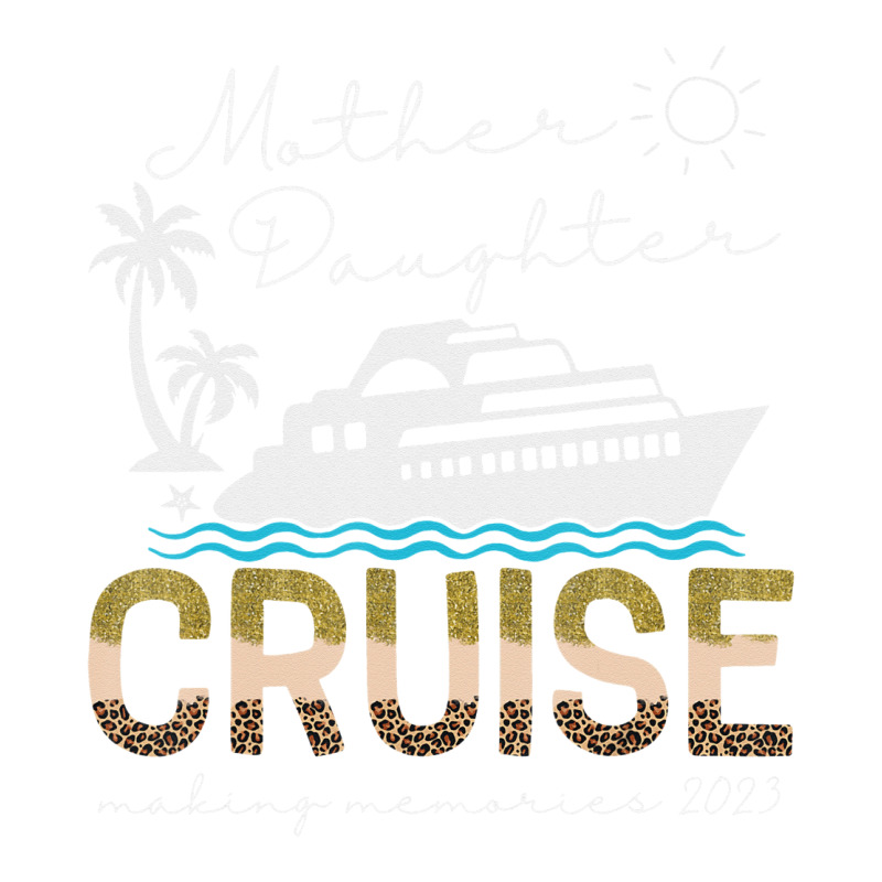 Cruise Trip Mother Daughter Cruise Ship Trip Leopa Crewneck Sweatshirt | Artistshot