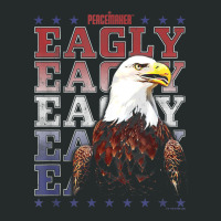 Peacemaker Eagly Text Stack T Shirt Women's Triblend Scoop T-shirt | Artistshot