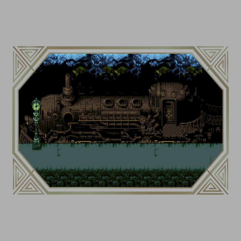 Final Fantasy Vi   Train Station Ladies Fitted T-Shirt by suardlakiof | Artistshot