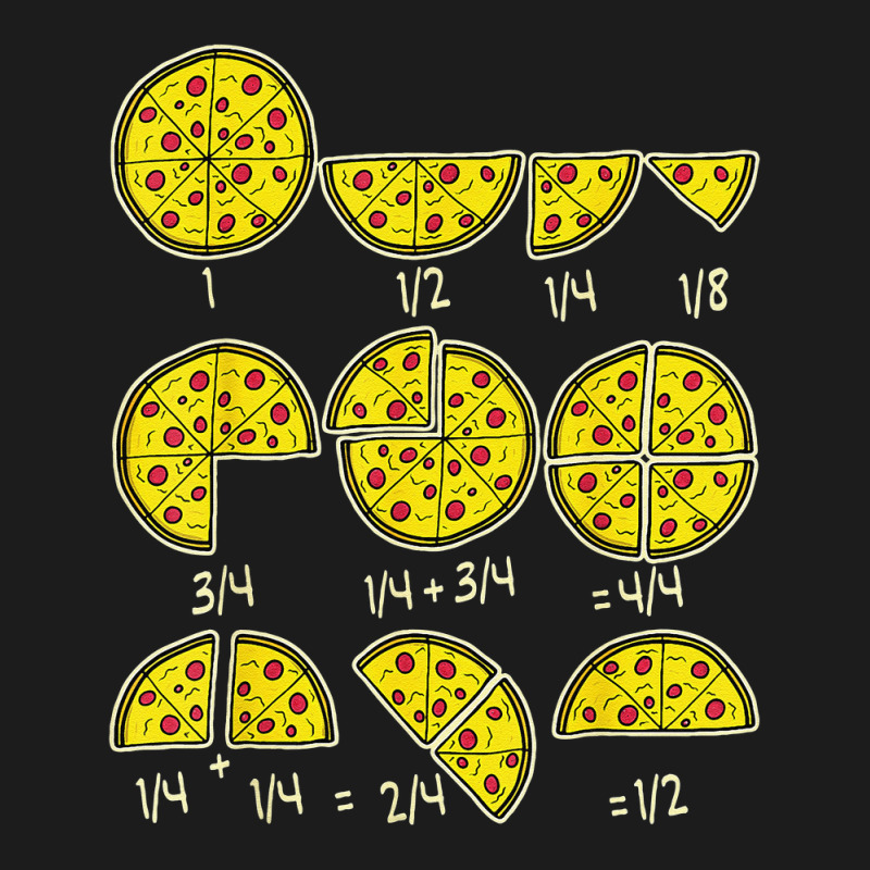 Pizza Salami Cheese Quick Math Fractions Teachers Hoodie & Jogger set by twiUPTEES | Artistshot