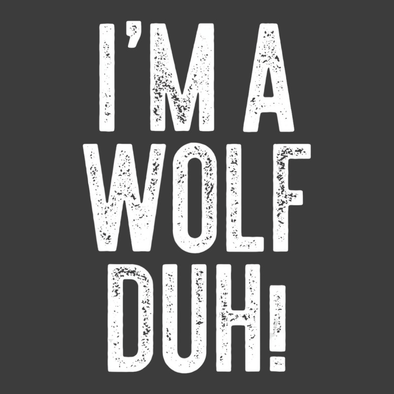 I'm A Wolf Duh! T Shirt Costume Gift Shirt Men's Polo Shirt | Artistshot