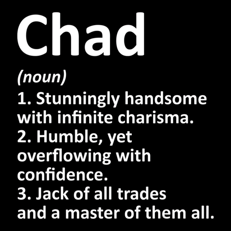 Chad Definition Personalized Name Funny Birthday G Graphic Youth T-shirt by kulowbu | Artistshot