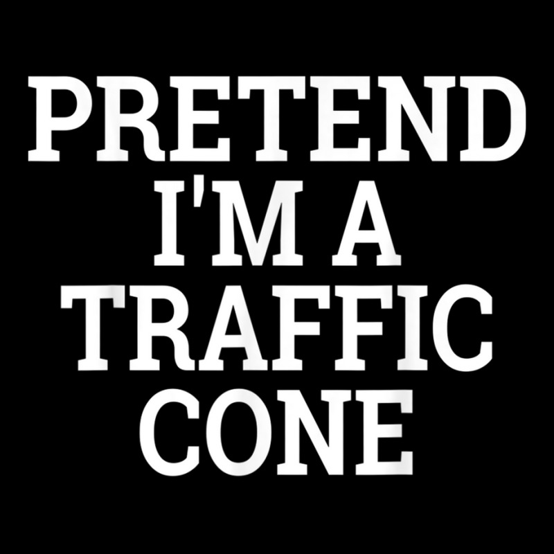 Pretend I'm A Traffic Cone Lazy Halloween Costume Baby Tee by JoshuaDavidRocoe | Artistshot