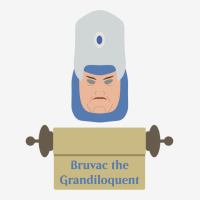 Bruvac The Grandiloquent Graphic T-shirt | Artistshot