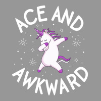 Asexual Pride Shirt Ace Awkward Unicorn Lgbtq Prid Women's V-neck T-shirt | Artistshot