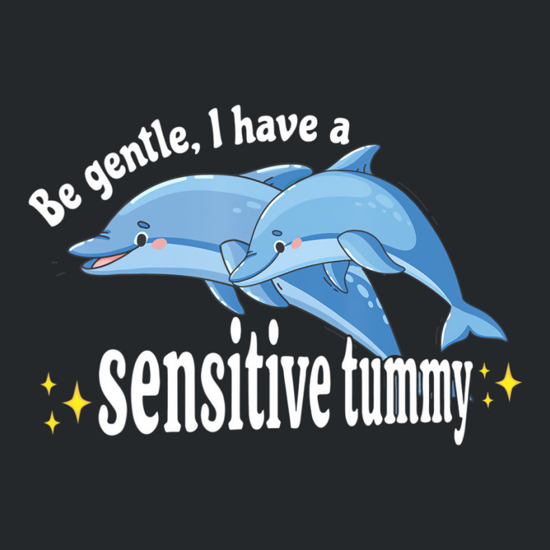 Be Gentle I Have A Sensitive Tummy Stomachache Ibs Crewneck Sweatshirt by imelde | Artistshot