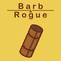 Cartoon Barb & Rogue Bedroll Graphic T-shirt | Artistshot