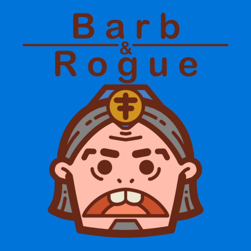 Cartoon Barb & Rogue Cleric Graphic T-shirt | Artistshot