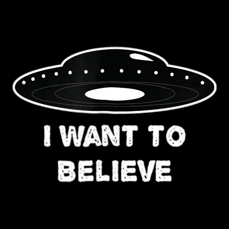 I Want To Believe Ufo Alien T Shirt For Men Women Youth Zipper Hoodie by hausch | Artistshot