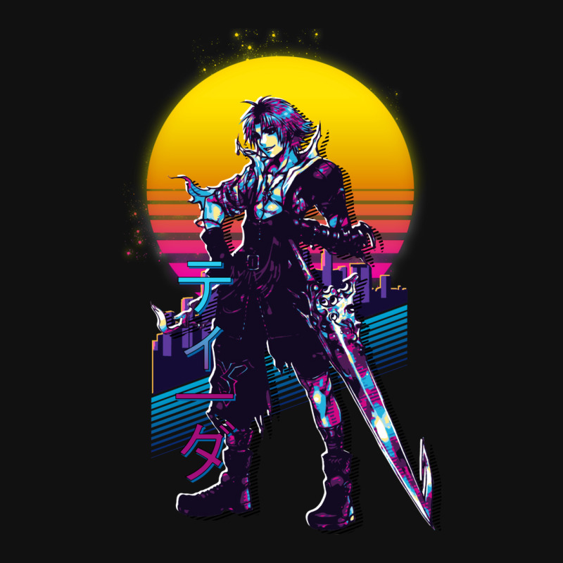 Final Fantasy X 10   Tidus Retrowave Graphic T-shirt by suardlakiof | Artistshot