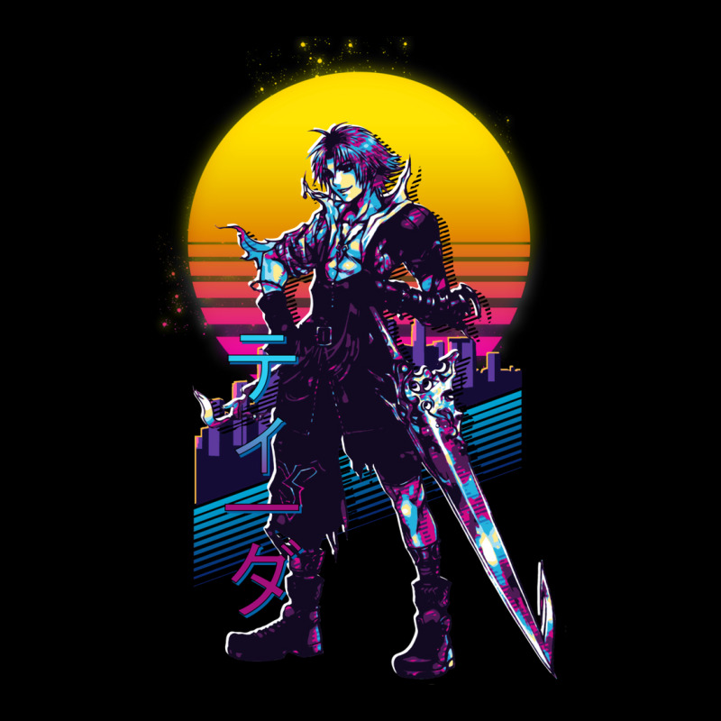 Final Fantasy X 10   Tidus Retrowave V-Neck Tee by suardlakiof | Artistshot