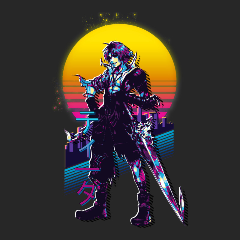 Final Fantasy X 10   Tidus Retrowave Men's T-shirt Pajama Set by suardlakiof | Artistshot