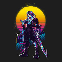 Final Fantasy X 10   Tidus Retrowave Classic T-shirt | Artistshot