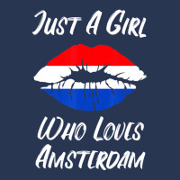 Lips Mouth Love Holland Flag Amsterdam T Shirt Men Denim Jacket | Artistshot