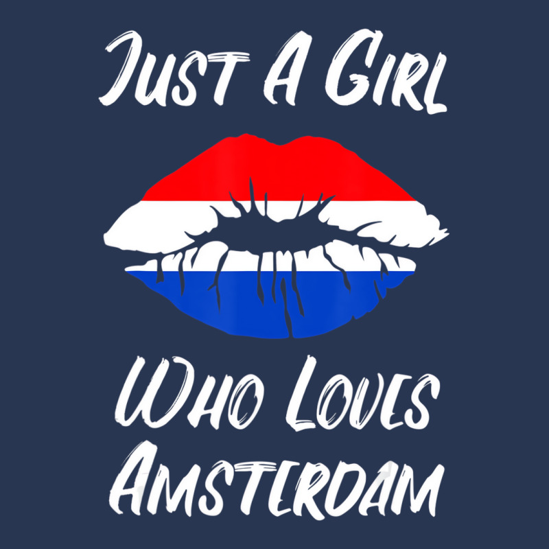 Lips Mouth Love Holland Flag Amsterdam T Shirt Men Denim Jacket by bonne | Artistshot