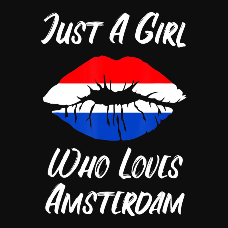 Lips Mouth Love Holland Flag Amsterdam T Shirt Crop Top by bonne | Artistshot