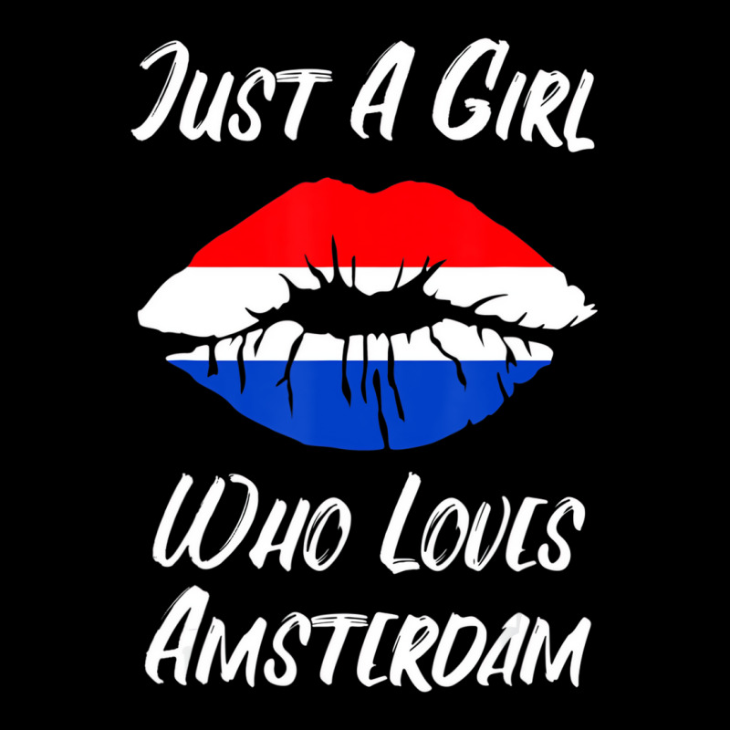 Lips Mouth Love Holland Flag Amsterdam T Shirt Cropped Sweater by bonne | Artistshot