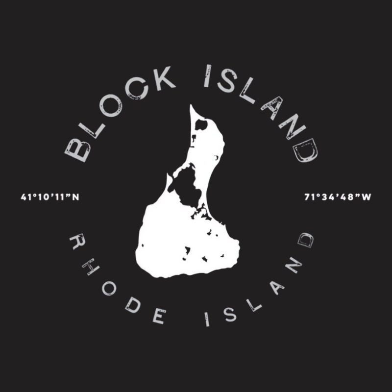 Block Island Rhode Island Graphic Vintage Retro T T-Shirt by ravand | Artistshot