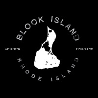 Block Island Rhode Island Graphic Vintage Retro T Adjustable Cap | Artistshot