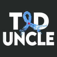 T1d Uncle Type 1 Diabetes Awareness Insulin Family Women's Triblend Scoop T-shirt | Artistshot