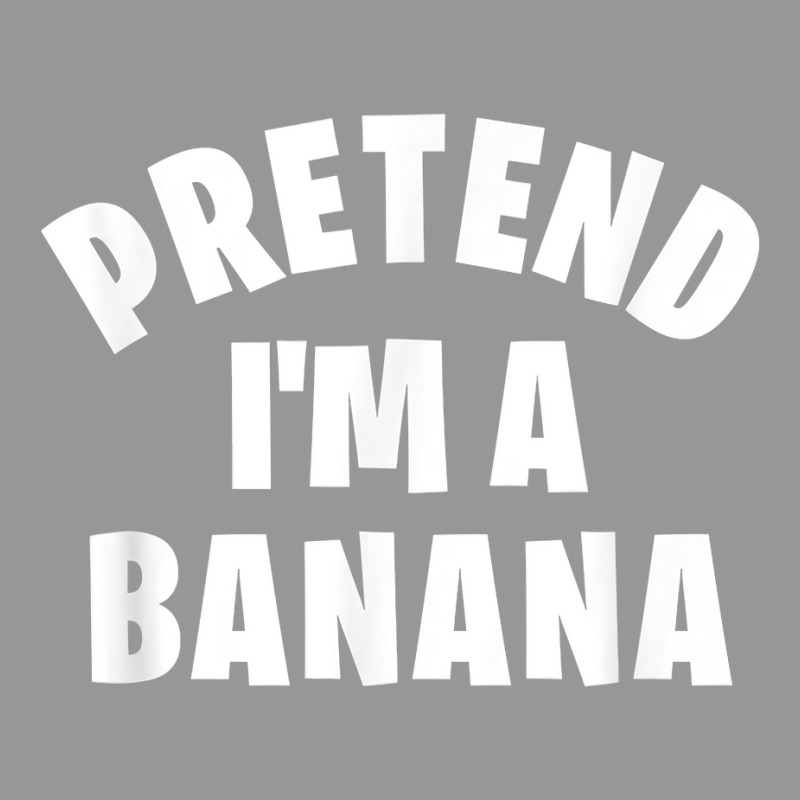 Pretend I'm A Banana  Funny Lazy Halloween Costume Women's V-Neck T-Shirt by fieyzacik | Artistshot