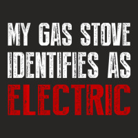 My Gas Stove Identifies As Electric Vintage Men Wo Ladies Fitted T-shirt | Artistshot