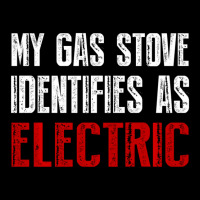 My Gas Stove Identifies As Electric Vintage Men Wo Cropped Hoodie | Artistshot